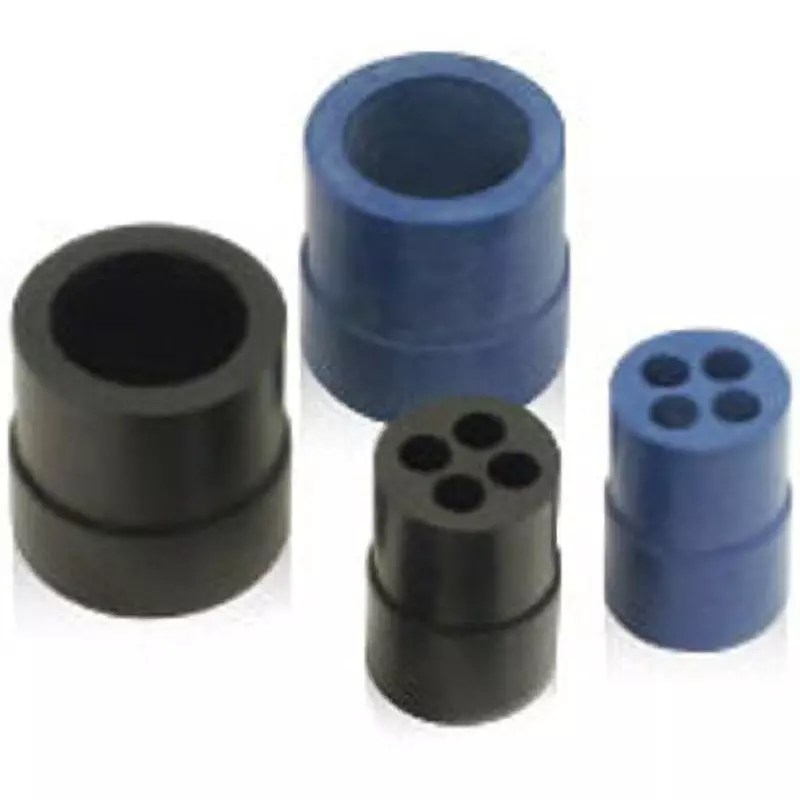 OHM ELECTRIC Rubber Bush Oil resistance Type, G15M-07 (Pack of 10)
