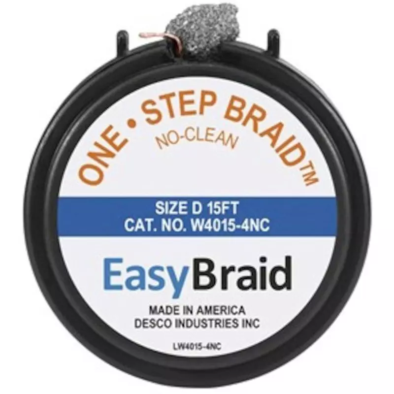 DESCO Solder Wick Cassette Type Compatible with lead-free solder, cassette type Spec, W4015-4NC