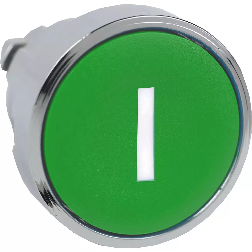 Schneider Electric Wireless Switch Metal Material Green (I) Metal Head Type, ZB4BA331