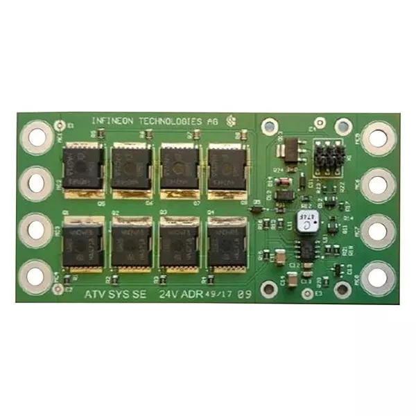 Infineon DEMO BOARD, 24V BATTERY DISCONNECT SW, 24VBATTSWITCHDEMOTOBO1