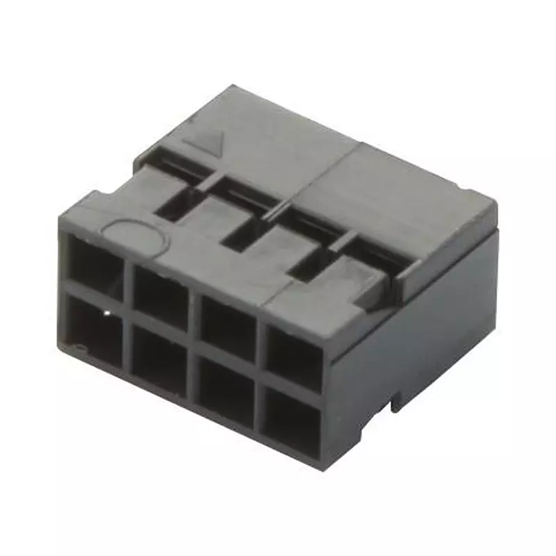 HARWIN CRIMP HOUSING, 2 ROW X 4WAY, M22-3020400 (Pack of 10 Pcs)