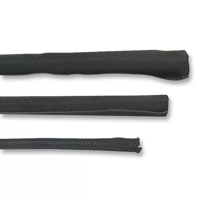 MULTICOMP PRO Sleeving BRAID, RETROFIT, BLACK, 13MM, 50M, KPT WRAP 13MM BLK (Pack of 50)