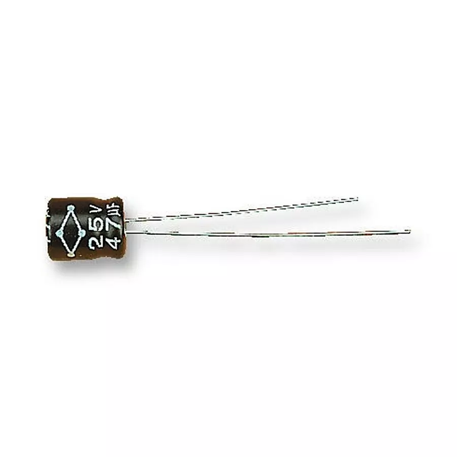 MULTICOMP PRO Leaded Aluminium Electrolytic Capacitors CAP, 10µF, 50V, 20%, MCMR50V106M5X7 (Pack of 25)