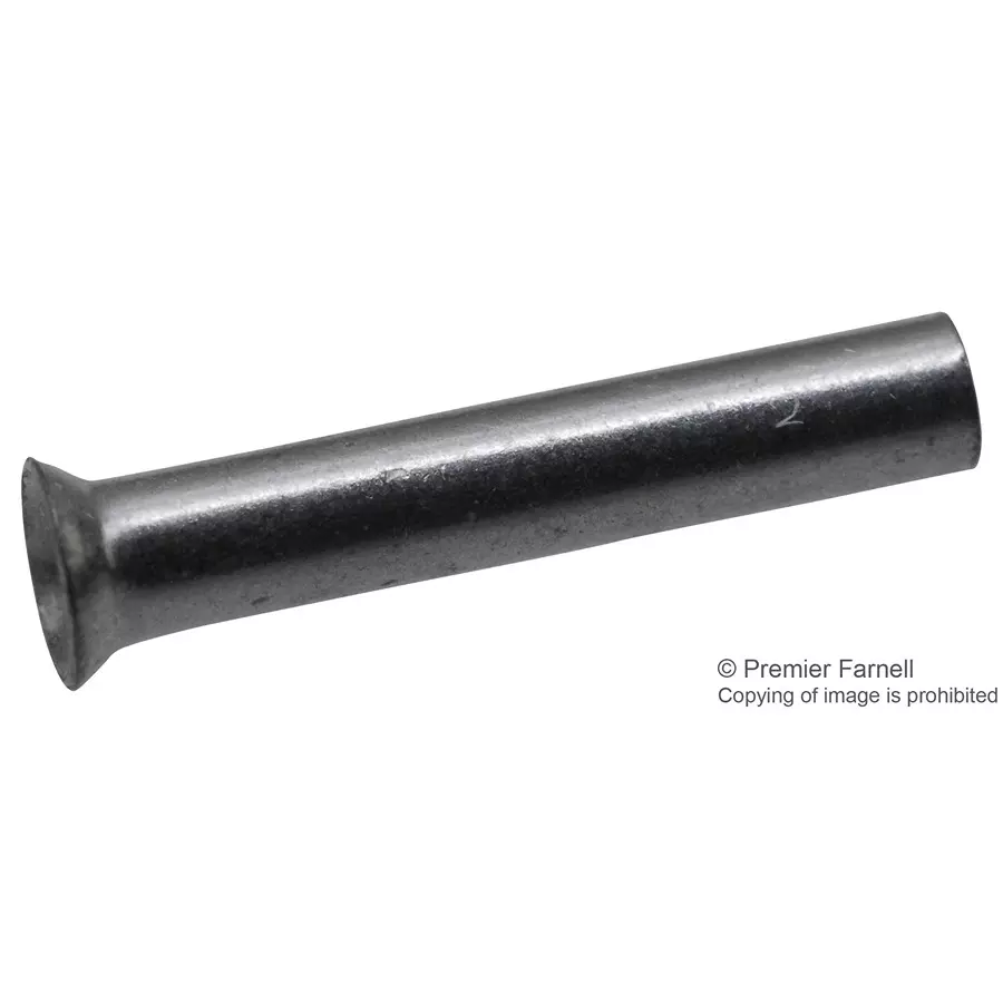 Wago TERMINAL, WIRE FERRULE, 24AWG, UNINSUL, 216-132 (Pack of 100 Pcs)