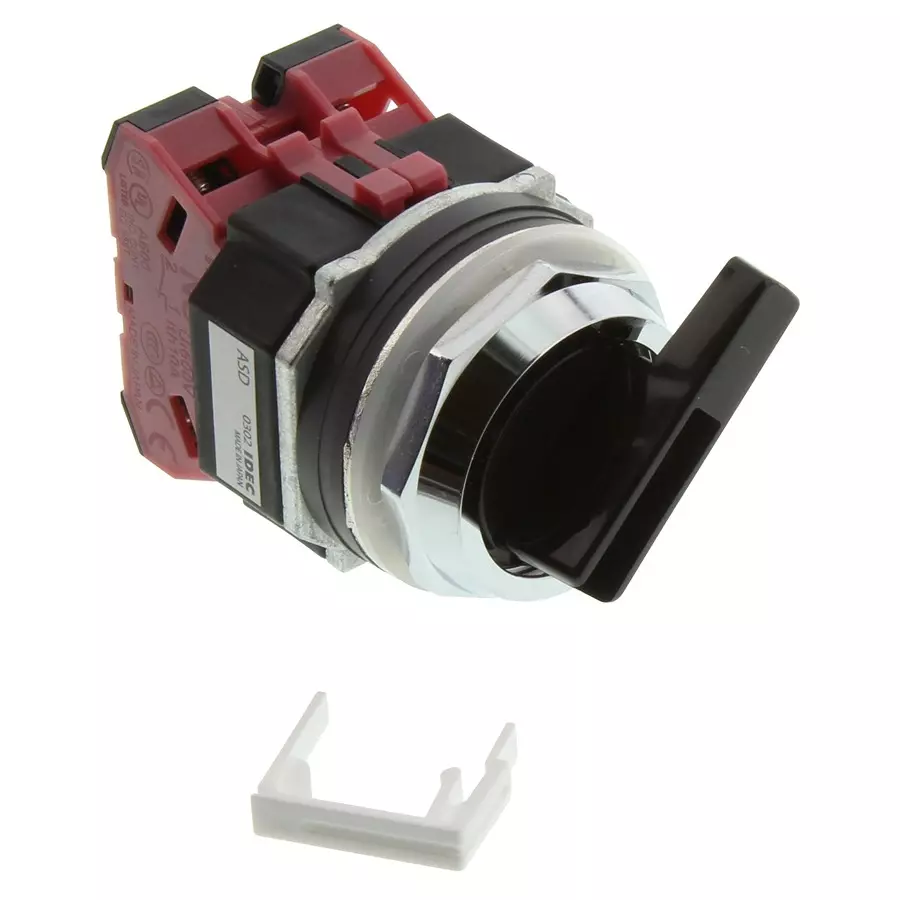 IDEC ROTARY SWITCH, 2P, 3POS, 10A, 110V, ASD3L02NU