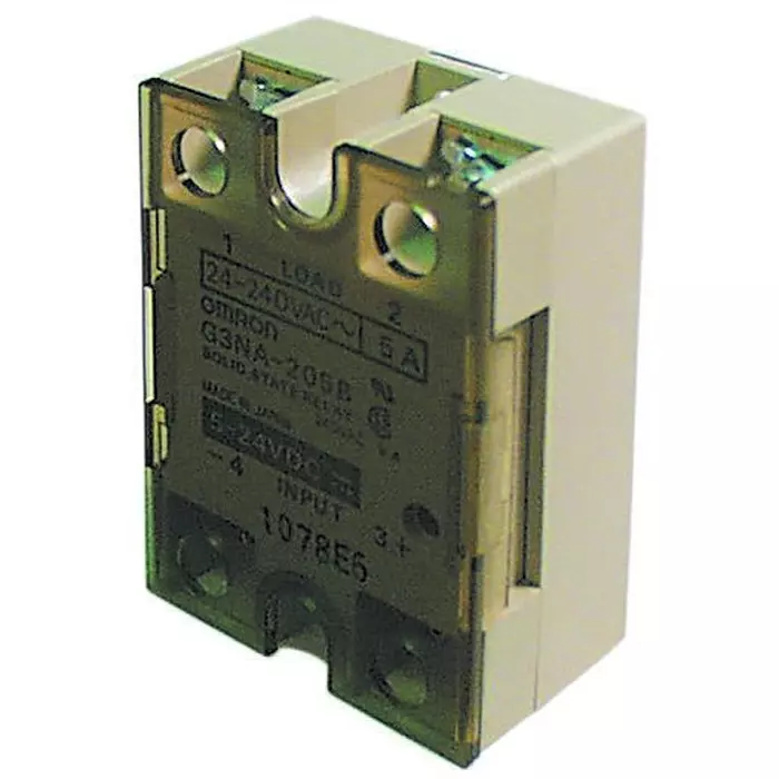 OMRON INDUSTRIAL AUTOMATION SSR, PANEL MOUNT, 264VAC, 24VDC, 10A, G3NA-210B-UTU DC5-24