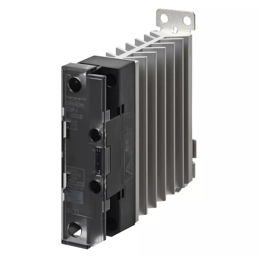 OMRON INDUSTRIAL AUTOMATION SSR, 19-264VAC, 25A, DINRAIL, G3PJ-225B DC12-24