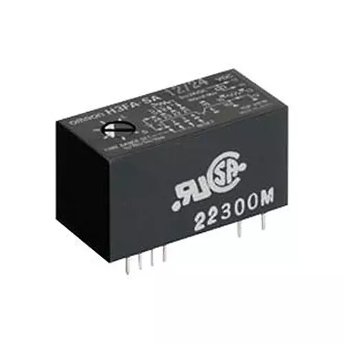 OMRON INDUSTRIAL AUTOMATION SOLID-STATE TIMER, ON-DELAY, 0.1-1S, TH, H3FA-A-DC24