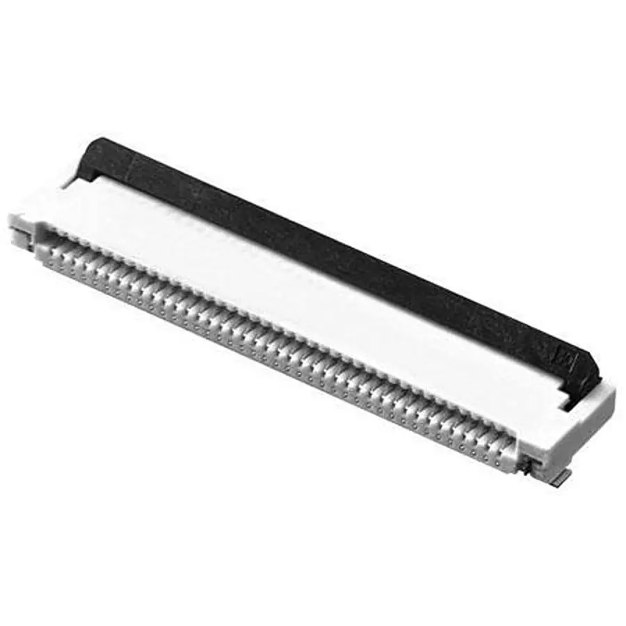 OMRON ELECTRONIC COMPONENTS CONNECTOR, FFC/FPC, 24POS, 1 ROW, 0.5MM, XF2M24151AR100 (Pack of 100 Pcs)