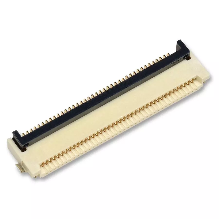 OMRON ELECTRONIC COMPONENTS CONNECTOR, FFC/FPC, 20POS, 1 ROW, 0.5MM, XF3M20151BR100