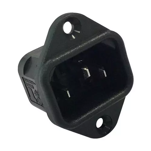 BULGIN LIMITED IEC INLET F, 10A, 250VAC, SOLDER, PX0579/28.
