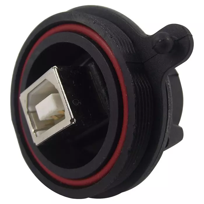 BULGIN LIMITED USB ADAPTOR, 2.0 TYPE B-TYPE A, IP68, PX0842/B