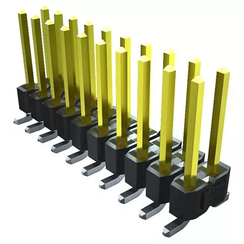 SAMTEC CONNECTOR, HEADER, 6POS, 2ROW, 2.54MM, TSM-103-01-S-DV