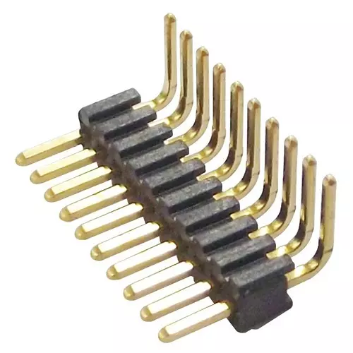 SAMTEC CONNECTOR, HEADER, 4POS, 1ROW, 1.27MM, TMS-104-01-G-S-RA