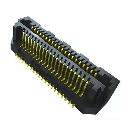 SAMTEC CONN, HERMAPHRODITIC, 20POS, 0.635MM, LSS-110-01-L-DV-A