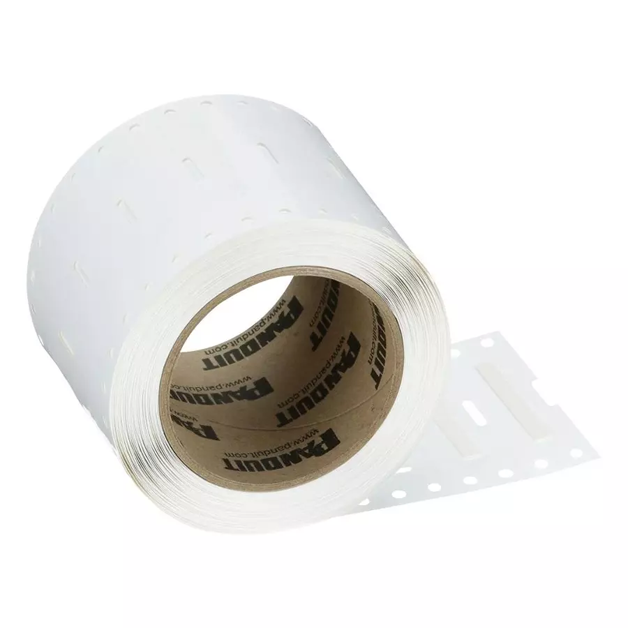 PANDUIT Heat Shrink Wire Markers HEAT-SHRINK MARKER, 6.35MM X 25.4MM, WHT, H100X025H1T
