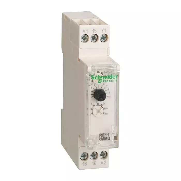 SCHNEIDER ELECTRIC Time Delay Relays - Electromechanical TIME DELAY RELAY, SPDT, 100H, 250VAC, RE17RMMU