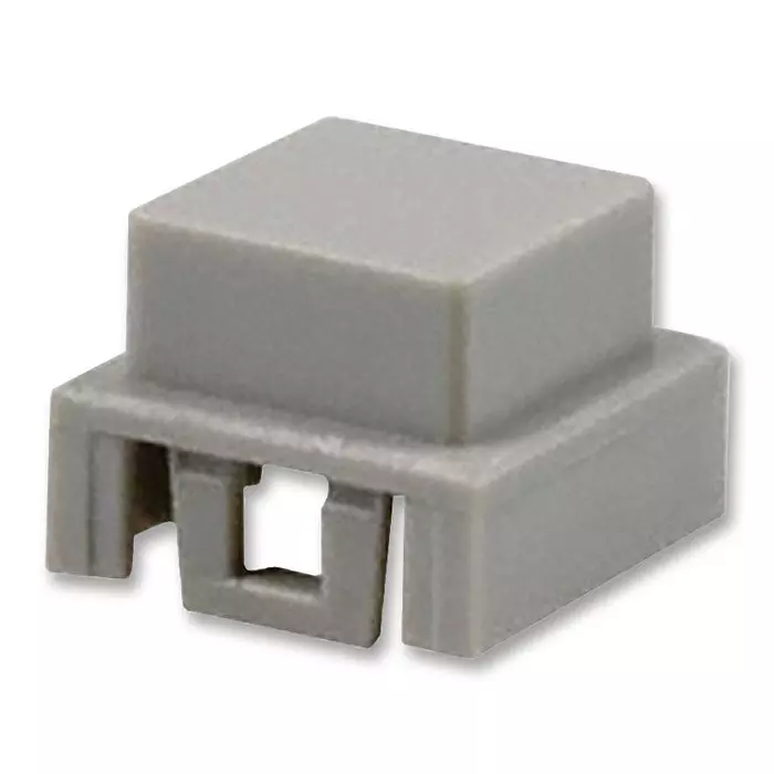 C&K COMPONENTS Cap, 10X10 mm, Grey, For Ksa/Ksl Series, BTNK0120 (Pack of 10)