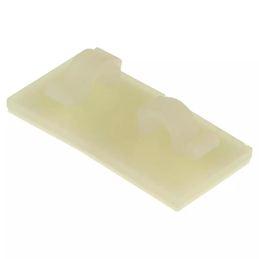 HELLERMANNTYTON Cable Clip, S/Adhesive, 6 mm, Pk50, 151-13401 (Pack of 50)