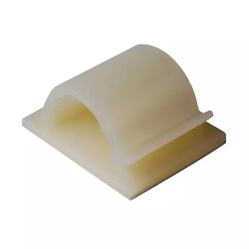 HELLERMANNTYTON Cable Clip, S/Adh, 14 mm, Nat, Pk50, 151-00503 (Pack of 50)