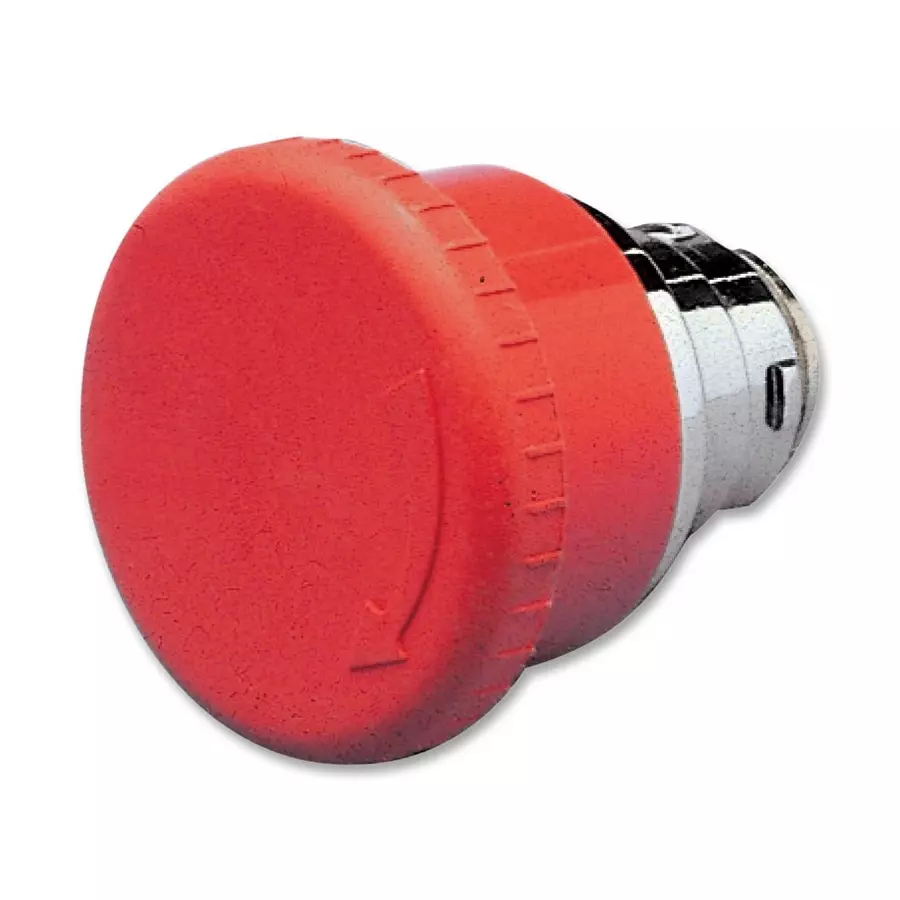CAMDENBOSS Switch, E-Stop, Twist, 40 mm, Metal, Red, CCTTM40LR