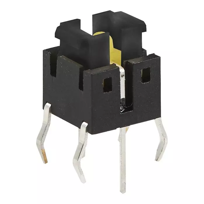 ALCOSWITCH - TE CONNECTIVITY Tactile Switch, Spst-No, 0.05A, 12V, Th, FSMIJ61BA04