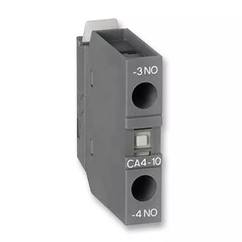 ABB Contact Block,Aux,Front,1No, CA4-10