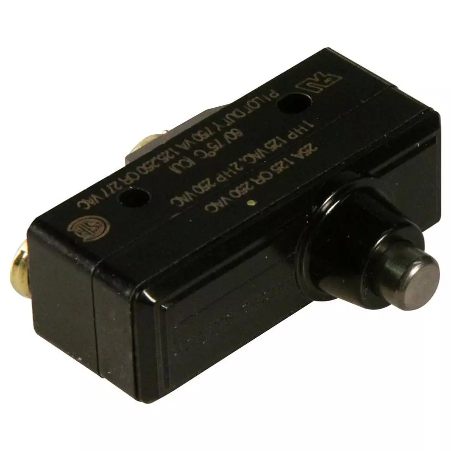 Honeywell Microswitch, Push Plunger Spdt 25A 250V, BE-2RB-A4.
