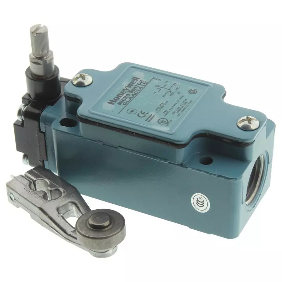 Honeywell Limit Switch, Roller Lever, Spdt-1No/1Nc, GLAA01A1B