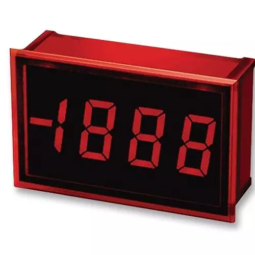 MURATA POWER SOLUTIONS Dpm, LED, 3.5Digit, Red, Low Power, DMS-20PC-1-RL-C