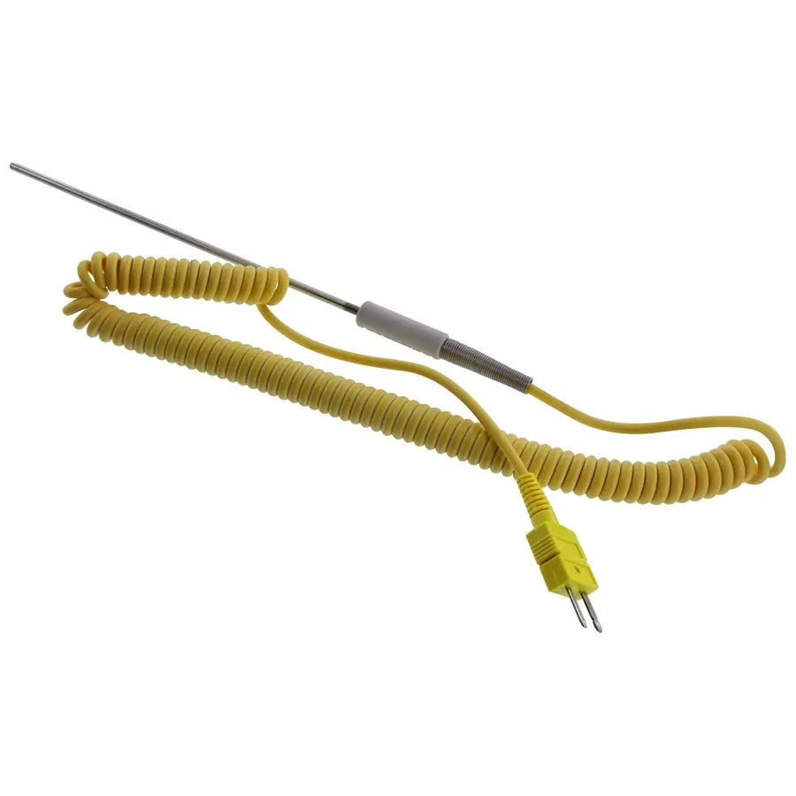 Omega Thermocouple Probe, Stainless Steel, 6", KTSS-HH.