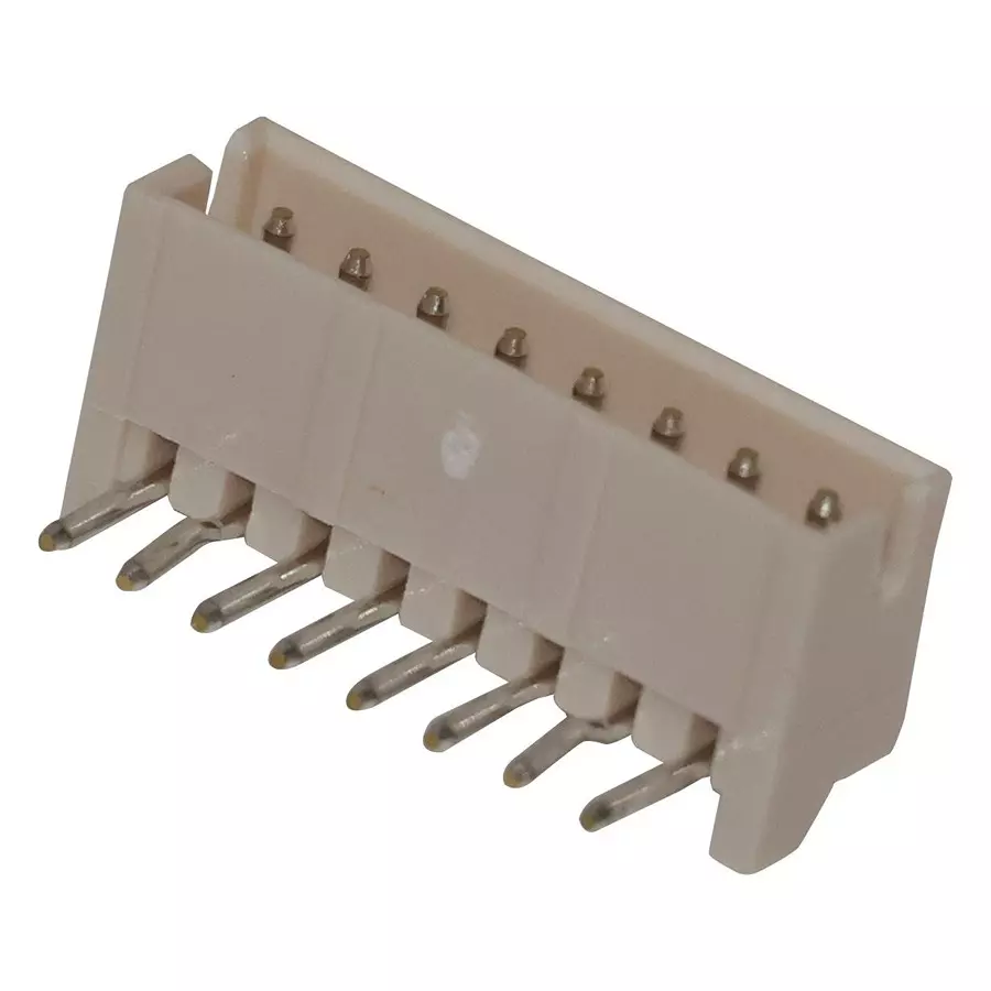 JST (JAPAN SOLDERLESS TERMINALS) Header, Zh, Side, 8Way, 1.5 mm, S8B-ZR (LF)(SN) (Pack of 10)