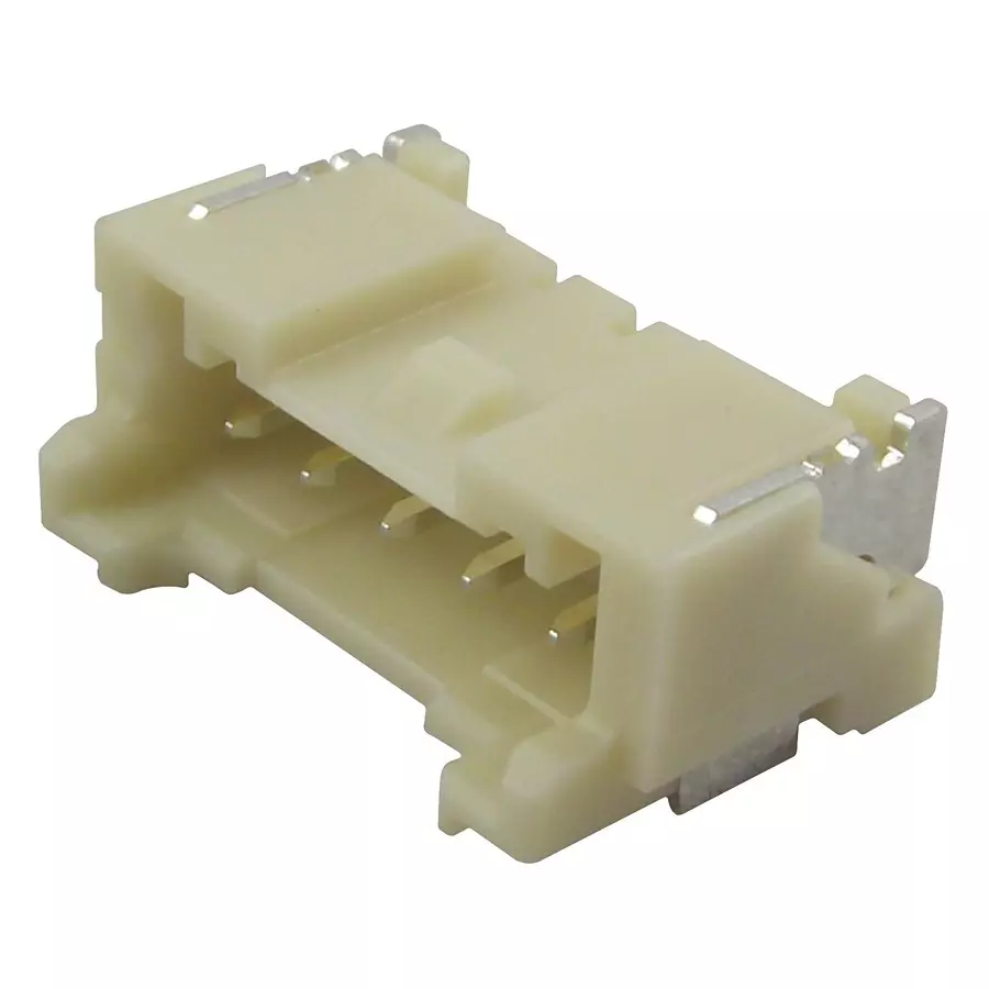 JST (JAPAN SOLDERLESS TERMINALS) Connector, Header, 5Pos, 1Row, 2 mm, SM05B-PASS-TB(LF)(SN)