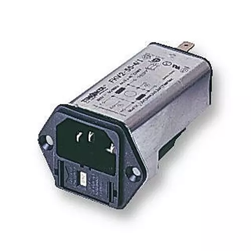 SCHURTER Filter, 4A, 1 Fuse, Voltage Sel., 4301.5053 + 4301.1224.12