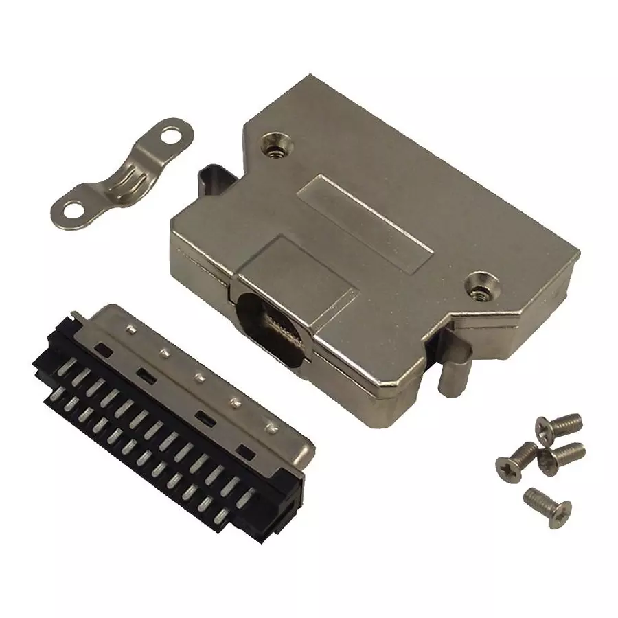 NORCOMP Connector, Scsi, Plug, 68Pos, Solder, 988-068-130L121