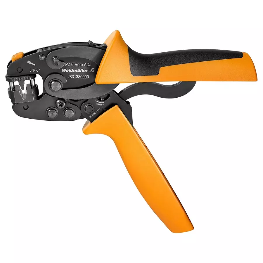 Weidmuller CRIMP TOOL, TRAPEZOIDAL RATCHET/26-10AWG, 2831380000
