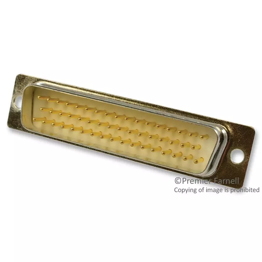 Multicomp D SUB CONNECTOR, STANDARD, 50 POSITION, PLUG, SPC15318