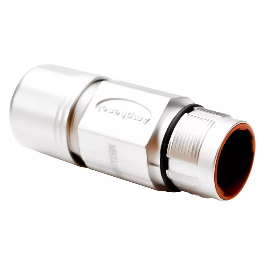 AMPHENOL SINE/TUCHEL SENSOR CONNECTOR, M23, RCPT, 6POS, CABLE, MB7JJN0600-S3