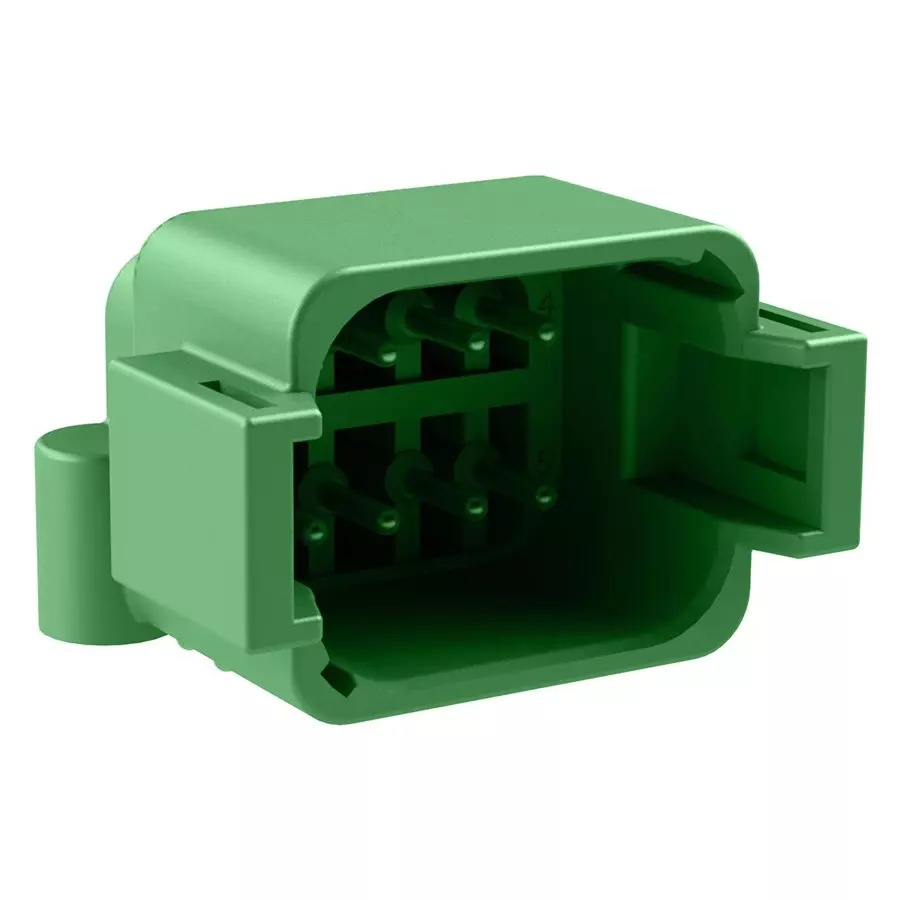 AMPHENOL SINE/TUCHEL AUTOMOTIVE CONN, 8POS, RCPT, 13A, 250VDC, ATF13-08PC-BM11.