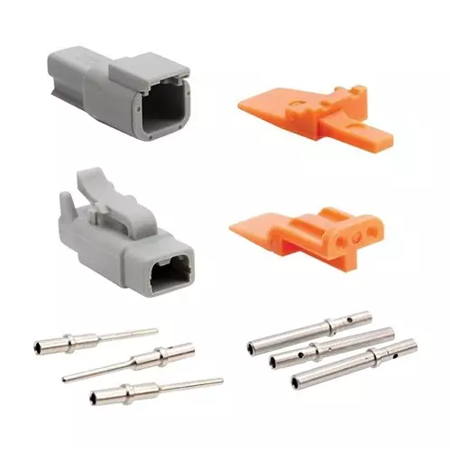 AMPHENOL SINE/TUCHEL KIT, PLUG & RCPT CONN/WEDGELOCK/CONTACT, ATM2PS-CKIT