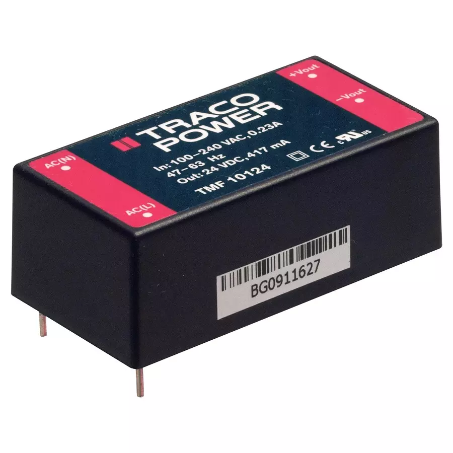 TRACO POWER POWER SUPPLY, AC-DC, 5V, 2A, TMF 10105