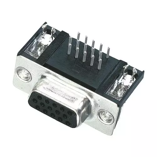 Harting D Sub Connectors HD D-SUB CONN, RCPT, 15POS, TH, 09561525612