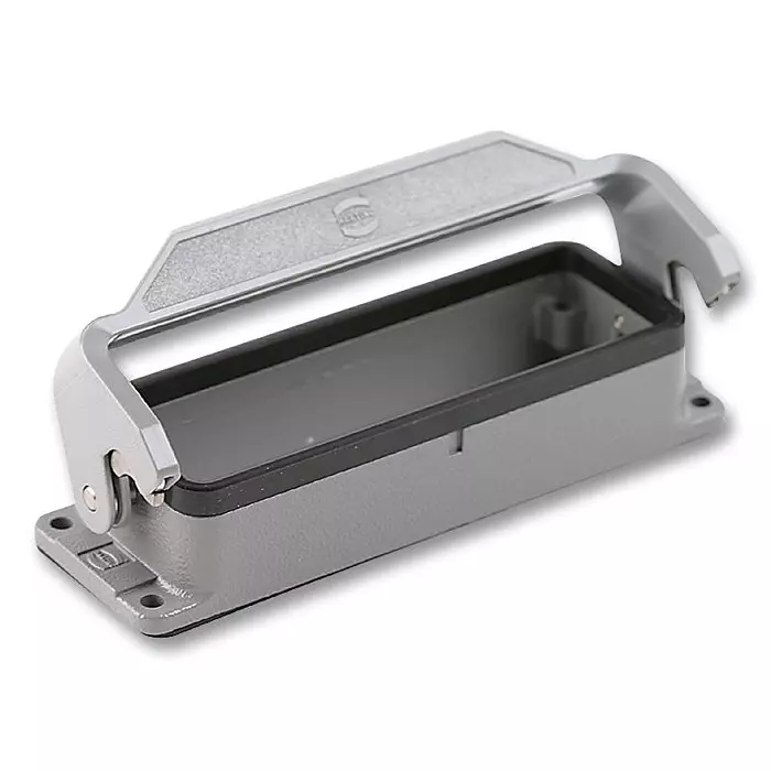 Harting Heavy Duty Hoods / Housings / Bases HOUSING, BULKHEAD, HAN24B, 0930 024 0307