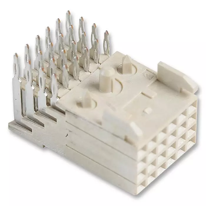 AMP - TE CONNECTIVITY SOCKET, RIGHT ANGLE, P/FIT, 24WAY, 5536511-1