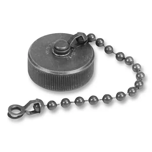 AMPHENOL INDUSTRIAL RECEPTACLE PROTECTION CAP, METAL, 9760-10