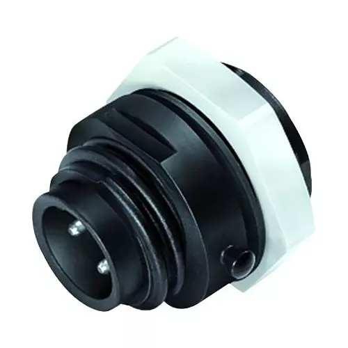 BINDER CIRCULAR CONNECTOR, PLUG, 4POS, PANEL, 09-4223-150-04