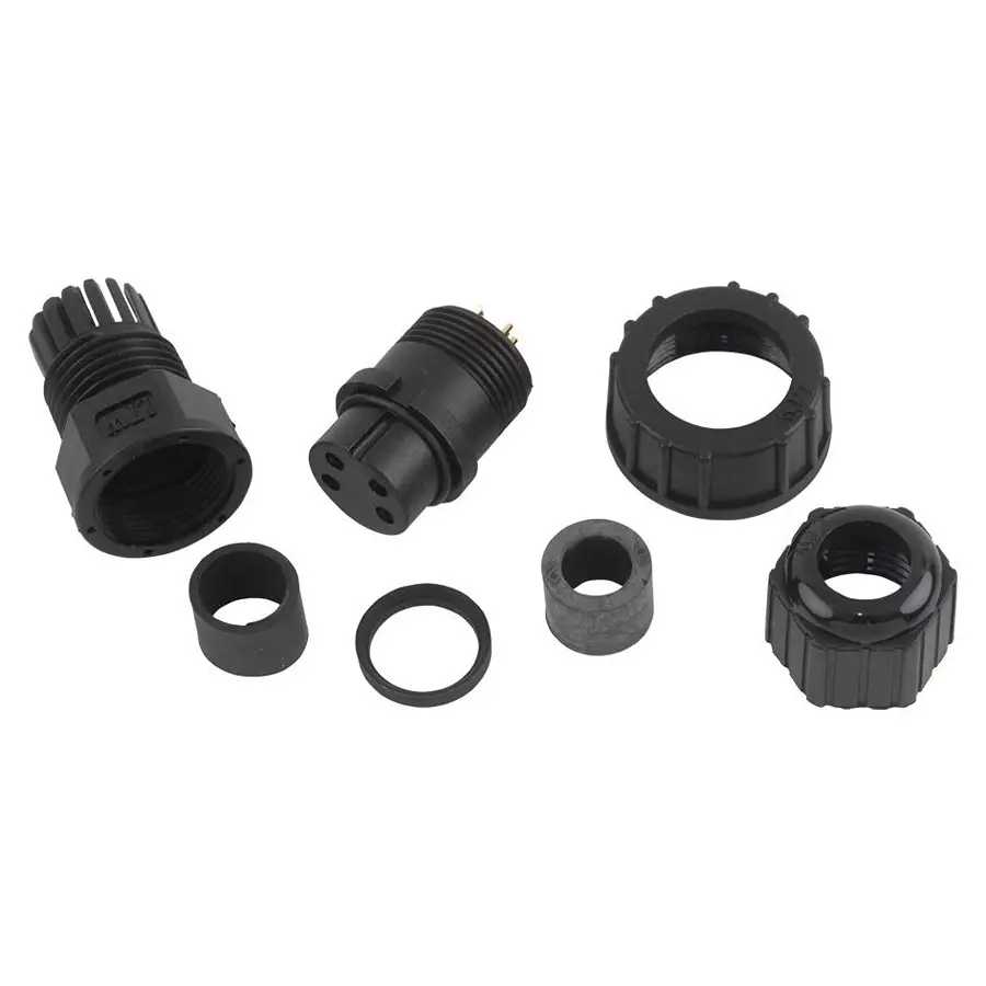 AMPHENOL LTW CIRCULAR CONNECTOR, RECEPTACLE, 4 POSITION, CABLE, CB-04BFFA-SL7001.