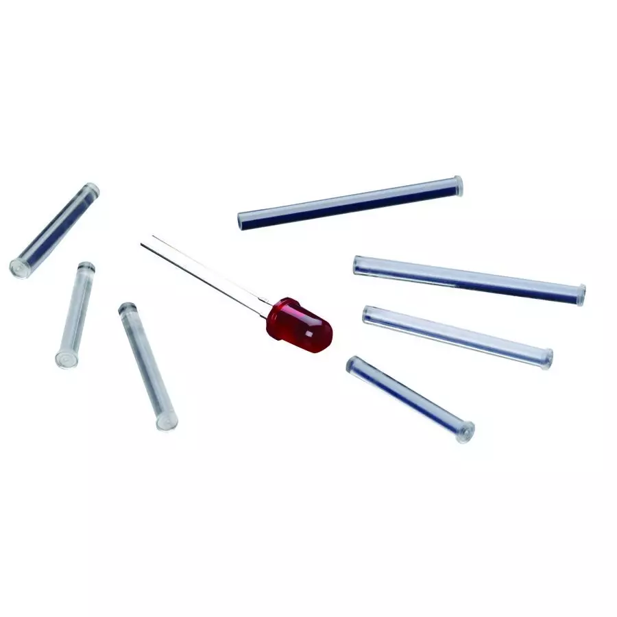 VCC LIGHT PIPE, SINGLE, ROUND, PANEL, LMC"060"CTP