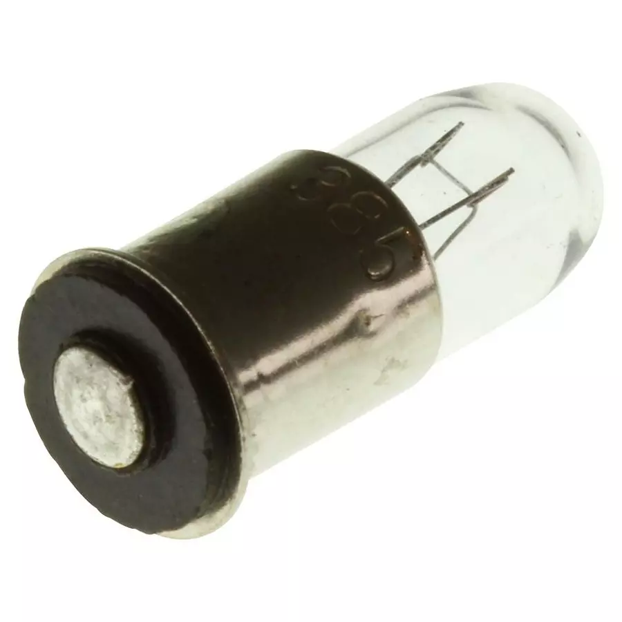 VCC LAMP, MIDGET FLANGE, T-1 3/4, 28V, 385