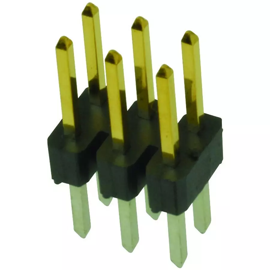 AMPHENOL COMMUNICATIONS SOLUTIONS BOARD TO BOARD, HEADER, 6 POSITION, 2ROW, 68602-106HLF